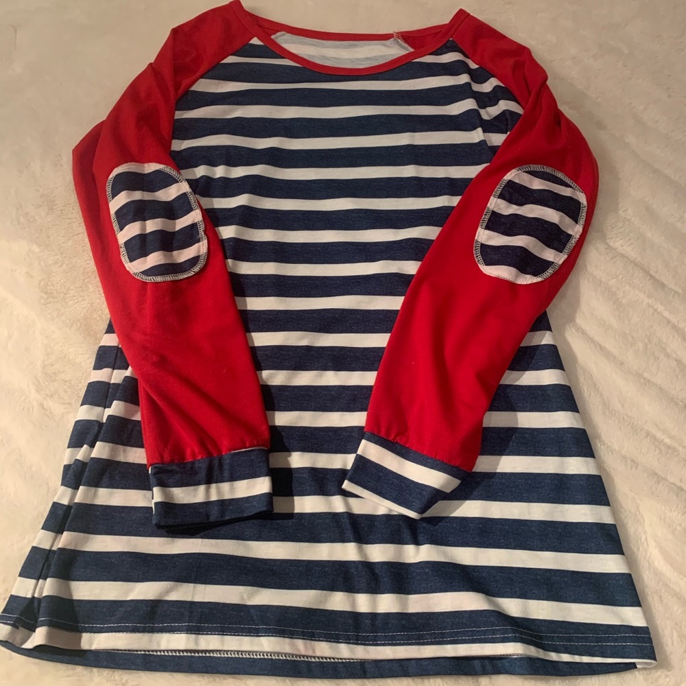 Patriotic long sleeve shirt